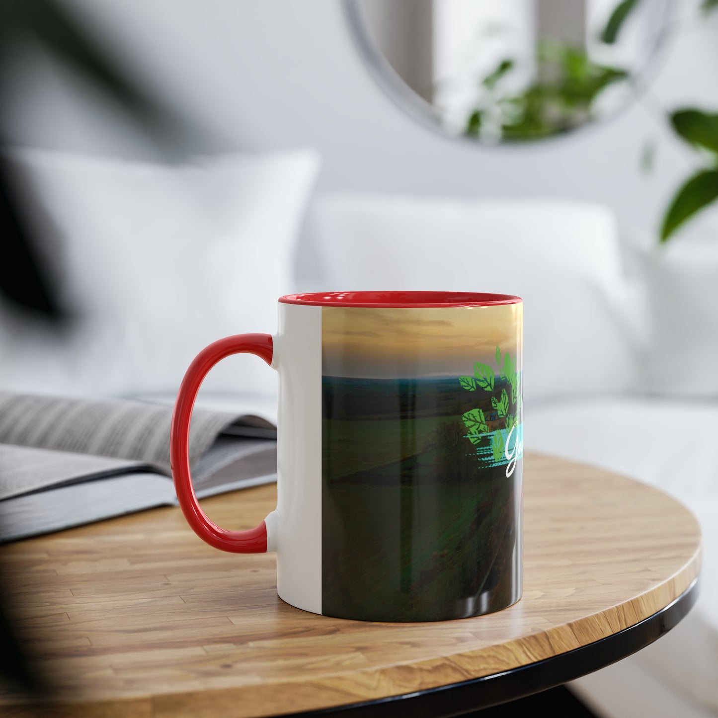 Two-Tone Coffee Mugs