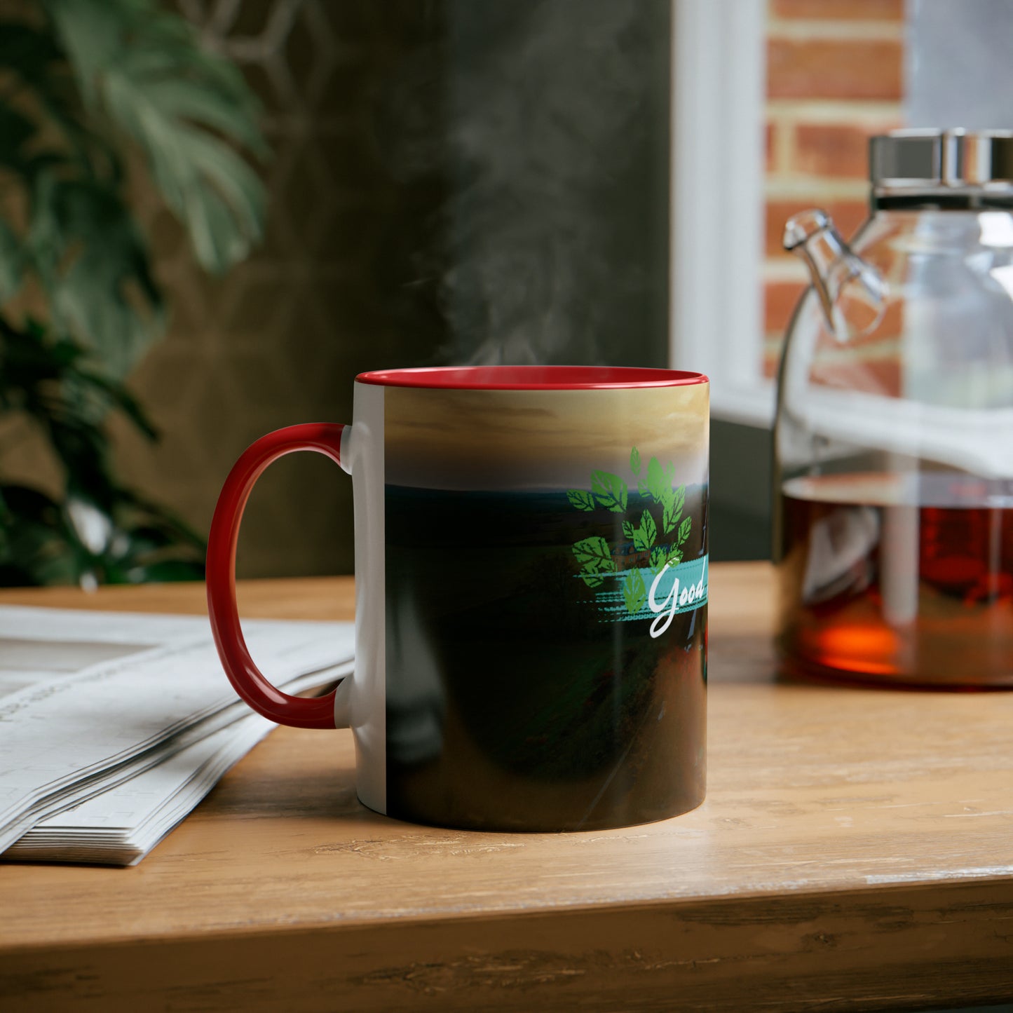 Two-Tone Coffee Mugs