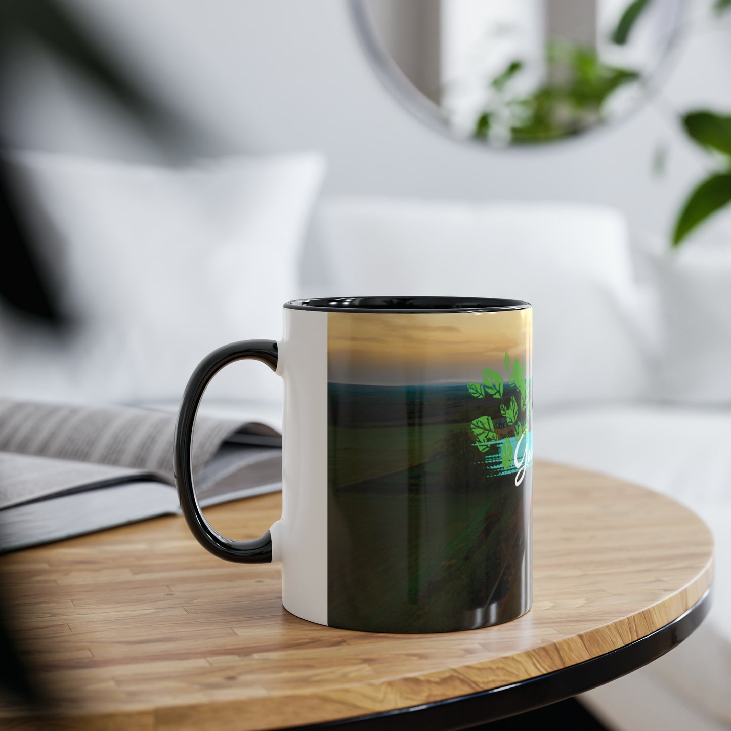 Two-Tone Coffee Mugs