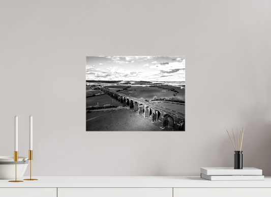 40 x 30 cm, Canvas Harringworth Viaduct UK