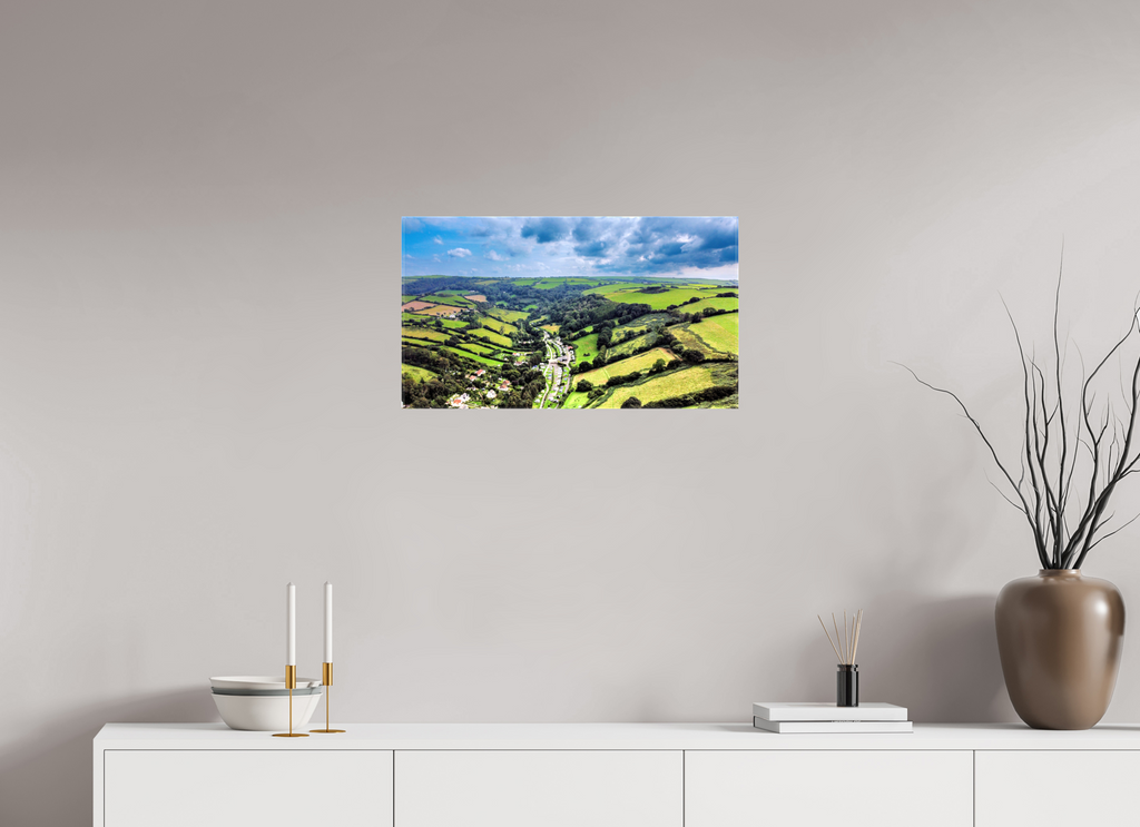 64 x 36 cm, Canvas Devon - Sandaway Beach