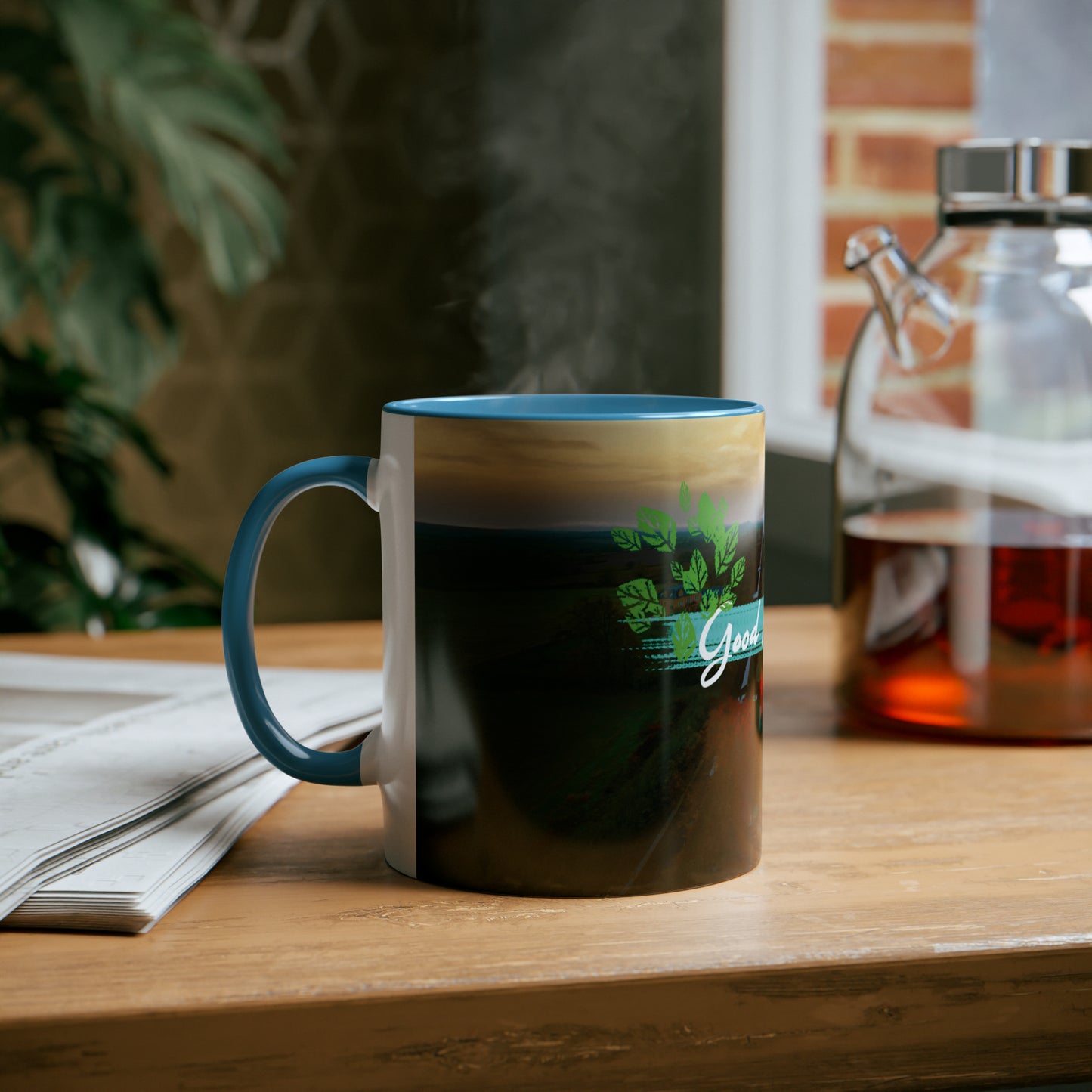 Two-Tone Coffee Mugs