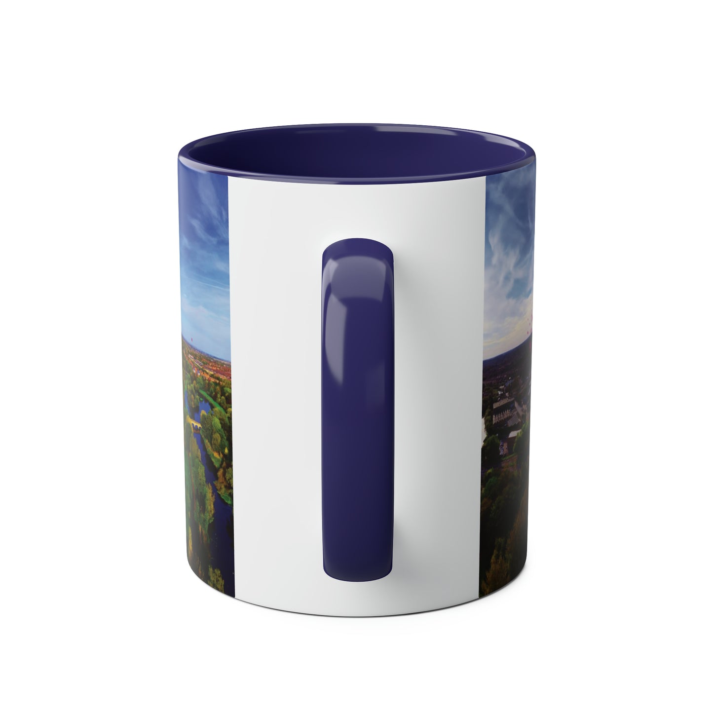 Two-Tone Coffee Mugs, 11oz