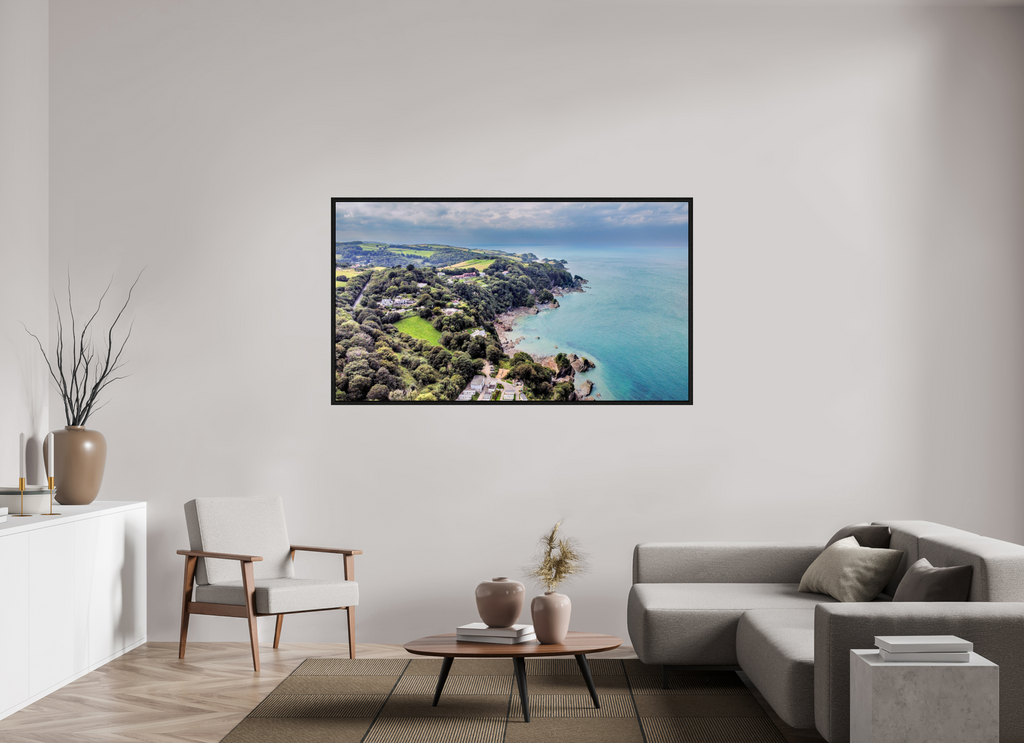 176 x 99 cm, Floater Frame Devon - Sandaway Beach
