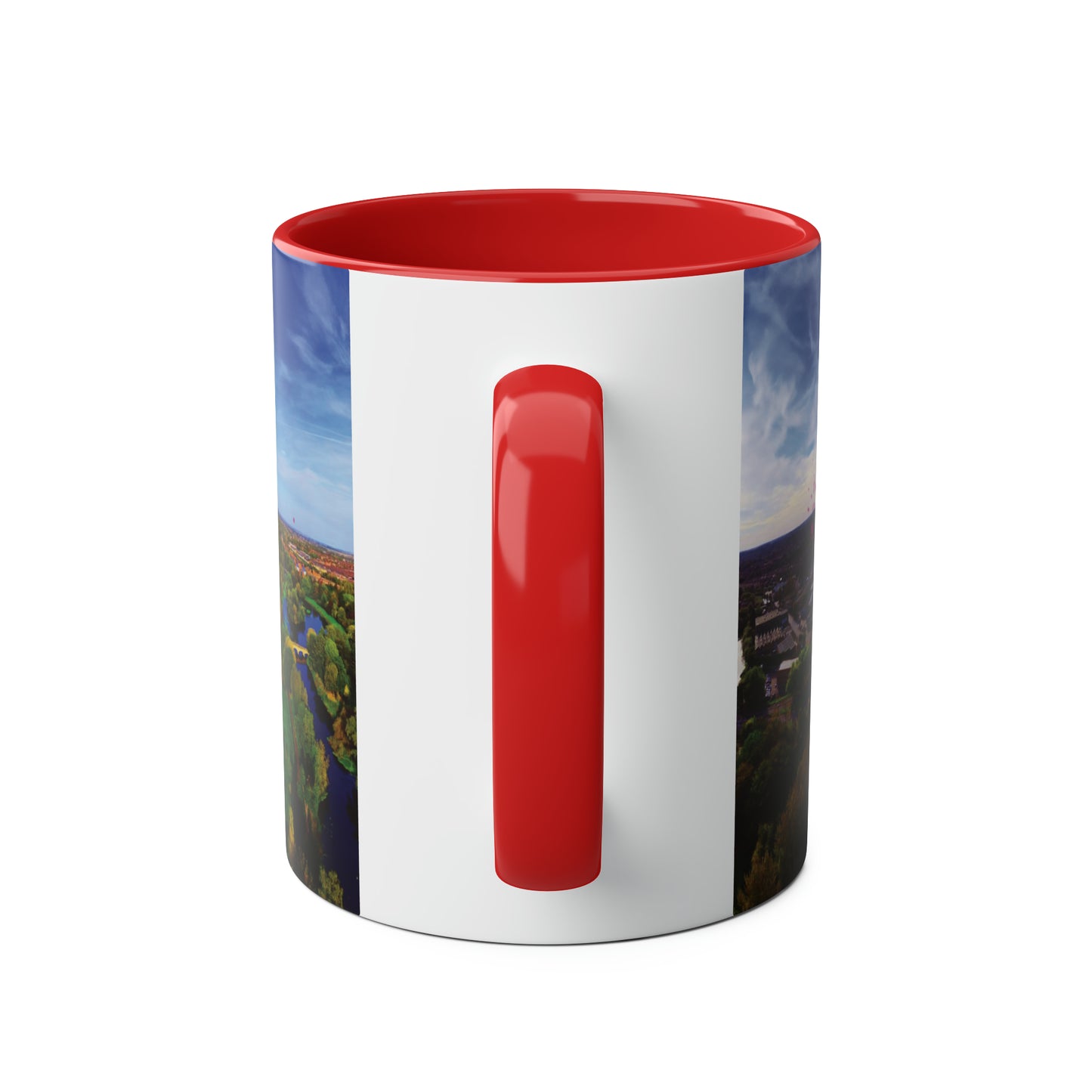 Two-Tone Coffee Mugs, 11oz