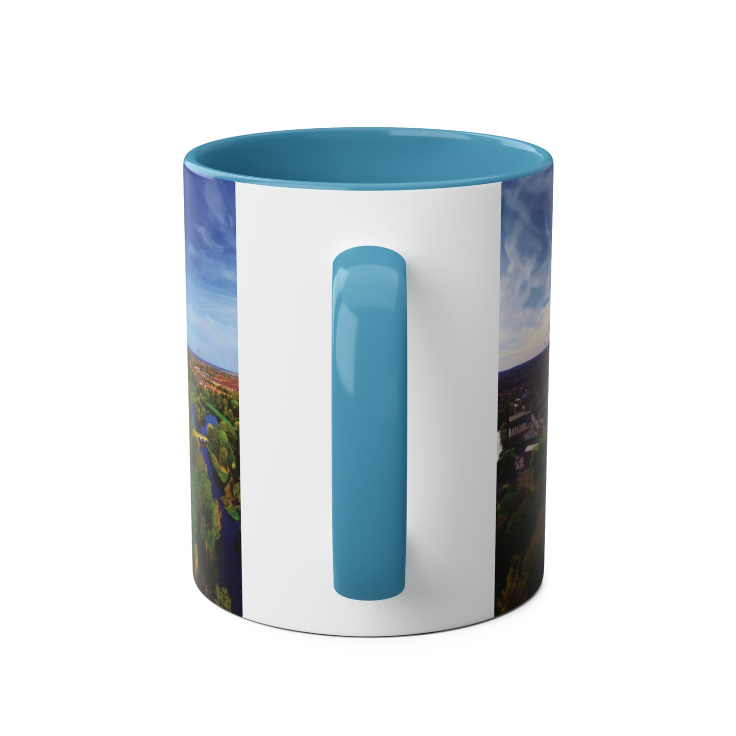 Two-Tone Coffee Mugs, 11oz