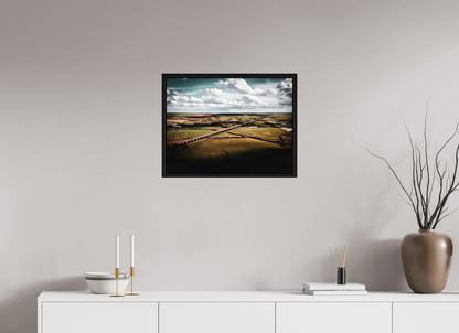 60 x 45 cm, Floater Frame Harringworth Viaduct UK