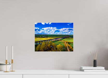 40 x 30 cm, Photo Print Under Acrylic Glass Harringworth Viaduct UK