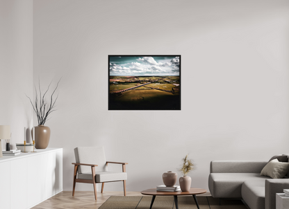 100 x 75 cm, Floater Frame Harringworth Viaduct UK