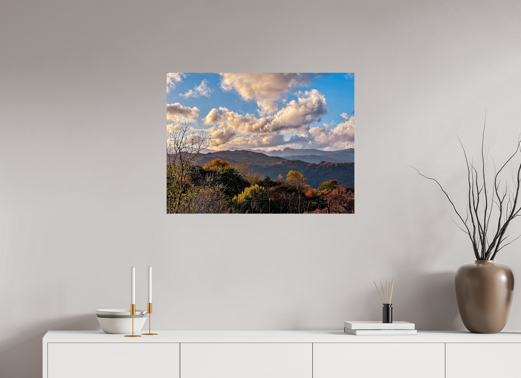 80 x 60 cm, Photo Print On Fuji Crystal DP II Hill Top on Acrylic Glass