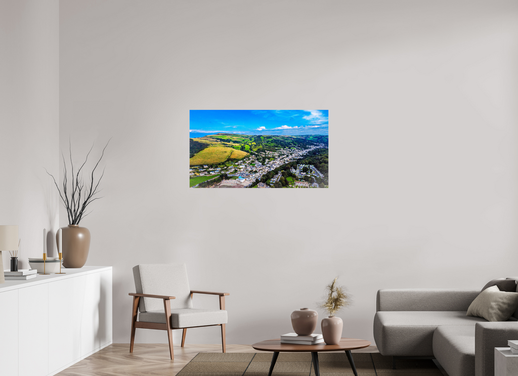 112 x 63 cm, Photo Print On Fuji Crystal DP II Devon - Sandaway Beach