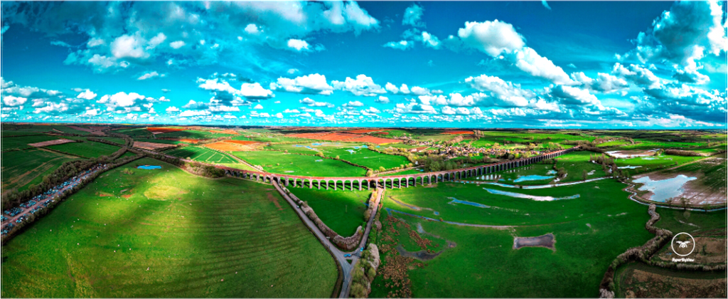 Main image Harringworth Viaduct UK Panorama