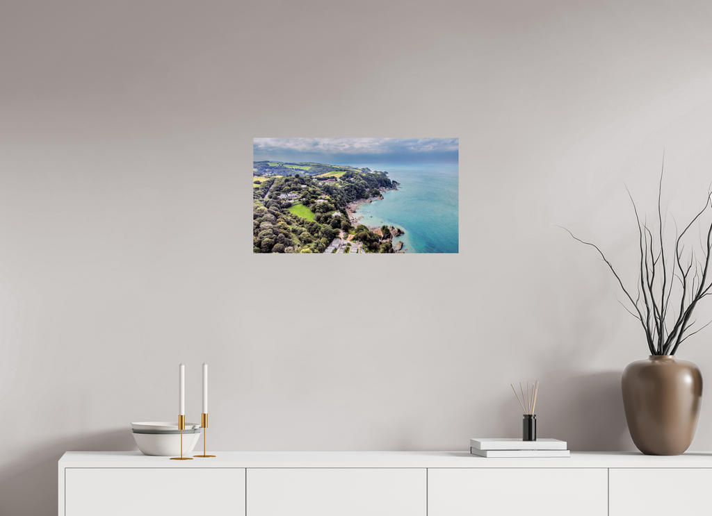 64 x 36 cm, Photo Print On Fuji Crystal DP II Devon - Sandaway Beach