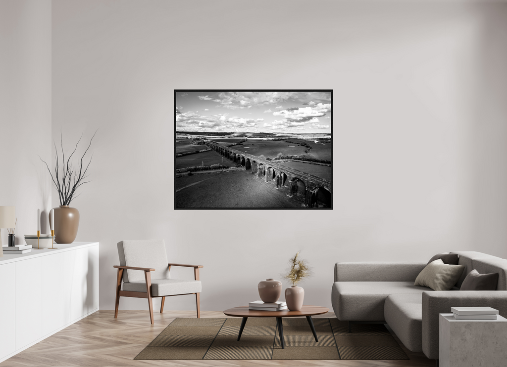 160 x 120 cm, Floater Frame Harringworth Viaduct UK
