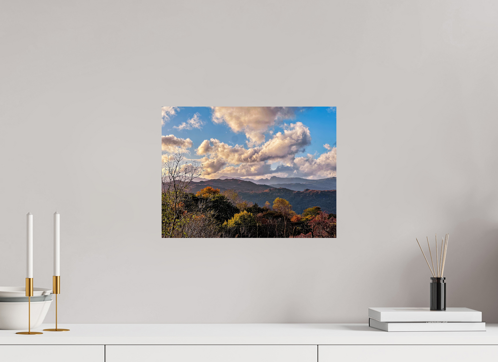 40 x 30 cm, Photo Print On Fuji Crystal DP II Hill Top on Acrylic Glass