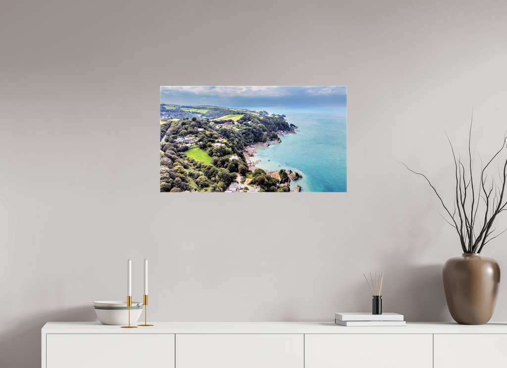 80 x 45 cm, Canvas Devon - Sandaway Beach